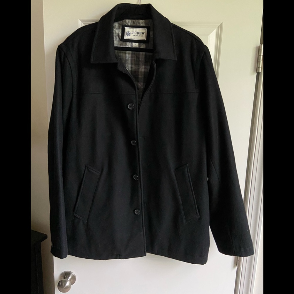 J. Crew Wool Mens pea coat/jacket